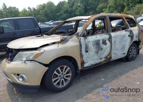 2013 Nissan Pathfinder Sl из США, поврежденный, VIN 5N1AR2MM6DC681428